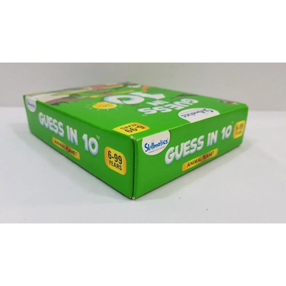 Guess In 10 Animal Planet Complete Set Guessing Game Skillmatics Family Time